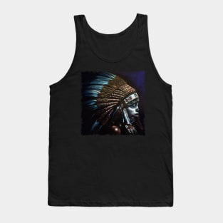 Native Indigo Tank Top